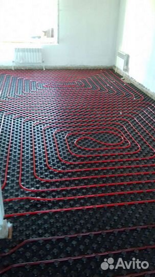 Отопление водоснабжение Теплые полы