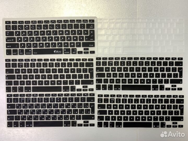 Силиконовые накладки на клавиатуру Apple MacBook