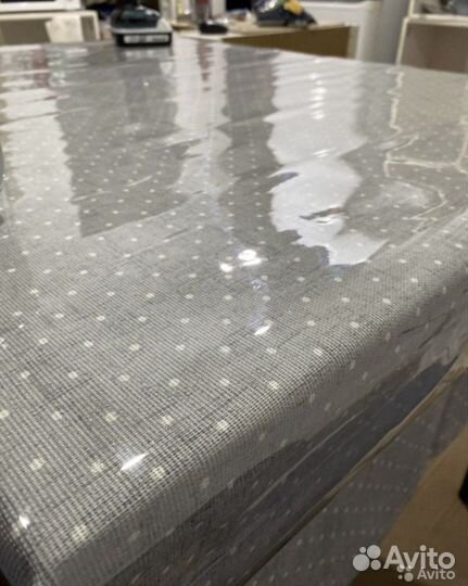 Гибкое мягкое стекло пленка на стол 120 /80 см