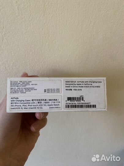 Наушники Apple AirPods 1