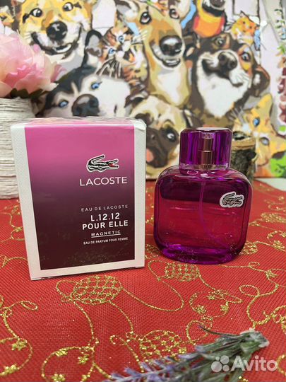 Духи lacoste женские