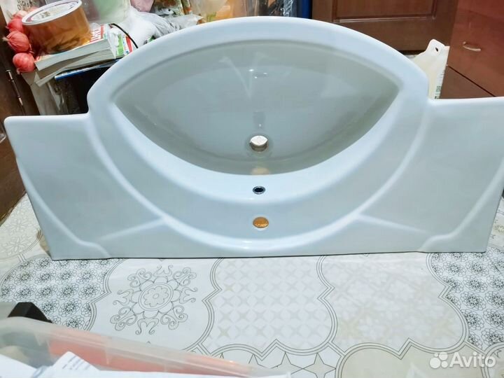 Раковина накладная в ванную 100 см