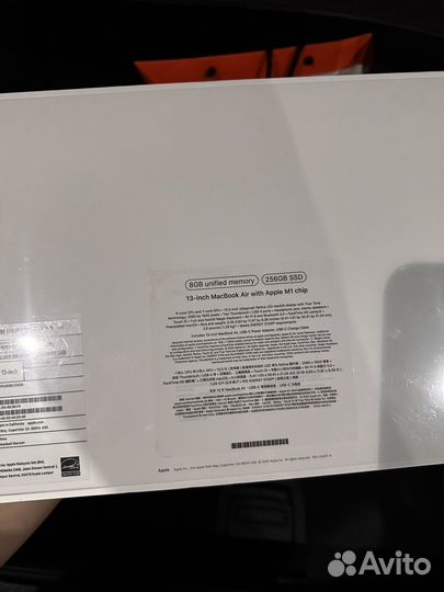 Macbook air m1 8/256gb gold новый