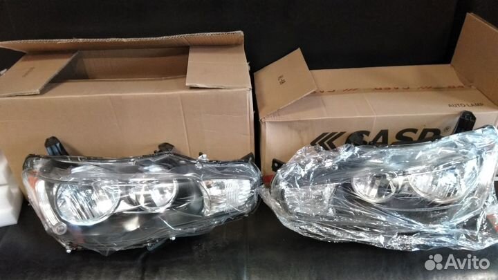 Фары мицубиси лансер 10 Mitsubishi Lancer 10