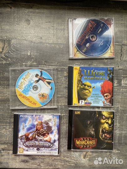 Компьютерная игры диски DVD