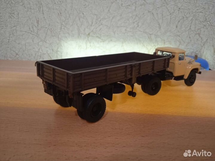 ЗИЛ 130 с полуприцепом одаз