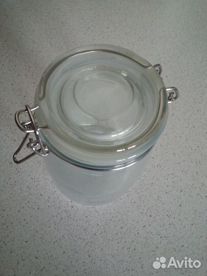 Банка с крышкой Korken (1л.) (IKEA) (Новая)