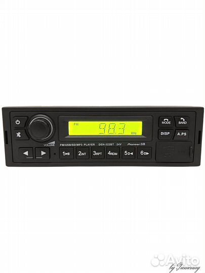 Авто магнитола 24 вольта блютуз