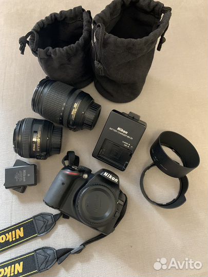 Зеркальный фотоаппарат nikon D3200