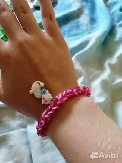 Набор для плетения из резинок + дополнит. подарки