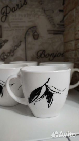 Чашки 6штук