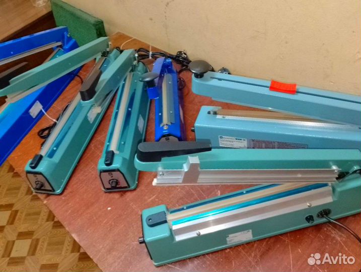 Импульсный запайщик 200 -300 -400 -600 мм с датой