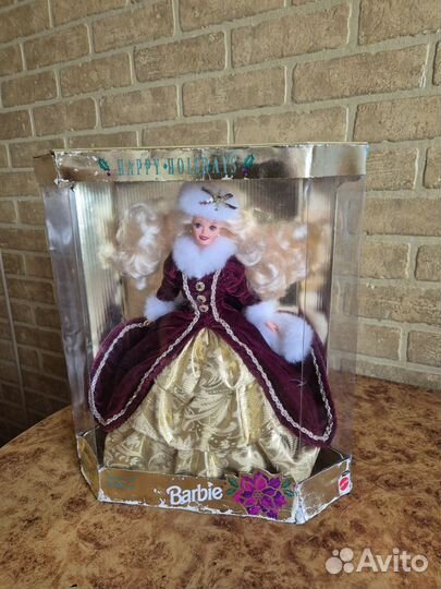 Barbie Happy Holidays 1996, 1998. Куклы Барби 90х