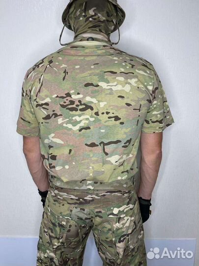 Тактическая футболка хлопок мультикам