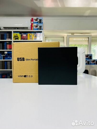Внешний оптический привод дисковод USB 2.0