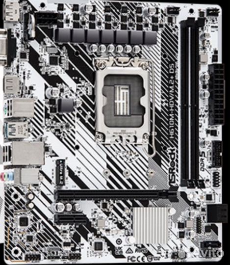 Материнчккя плата Asrock h610m-hdv/m2
