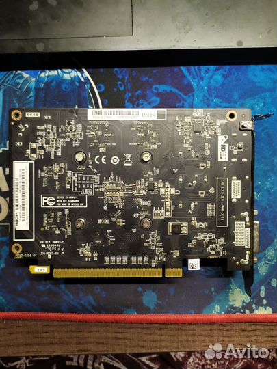Видеокарта rx 550 4gb