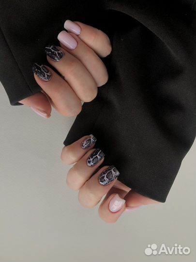 Наращивание ногтей, маникюр, педикюр