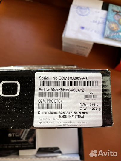 Продаю Материнскую плату на 12 карт ASRock Q270