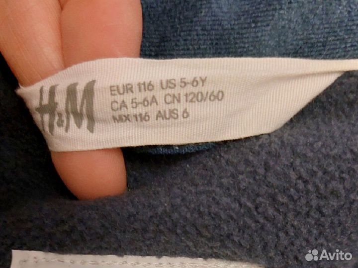 Куртка H&M на мальчика демисезон р.116