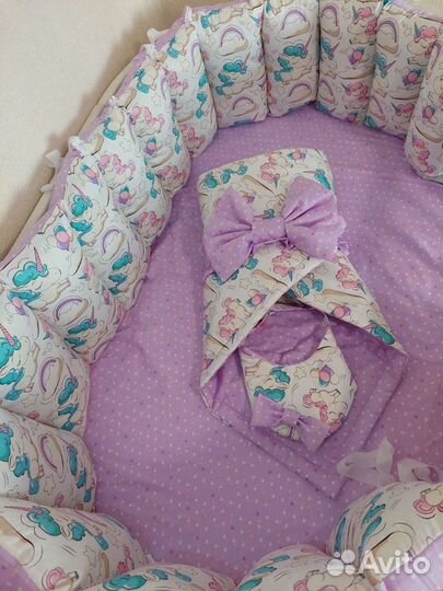 Комплекты новорожденному + простынь в подарок