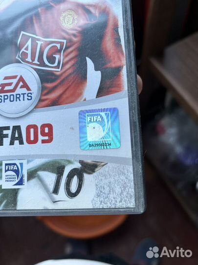 FIFA 09 диск с комьютерной игрой лицензионный