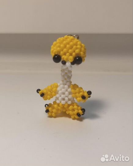 Небольшие фигурки из бисера амигуруми