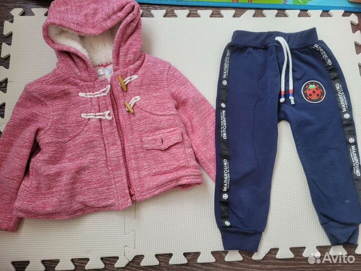 Вещи пакетом на девочку 80-86