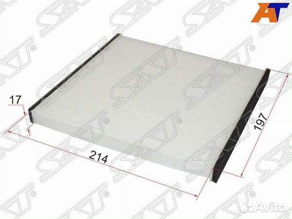 Фильтр салона toyota yaris