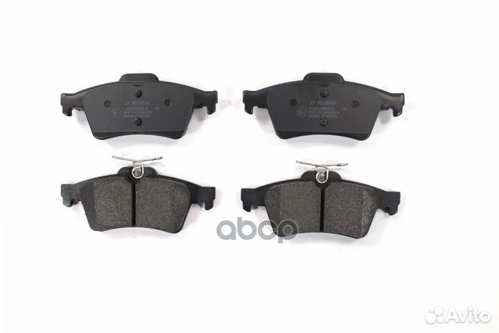 Колодки тормозные дисковые зад GDB2086ZFR ZF Ru