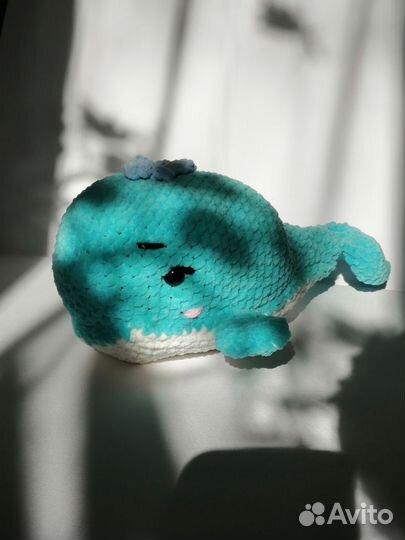 Вязаный кит