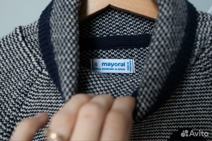 Кофта Mayoral на мальчика утепленная 116 (6 лет)