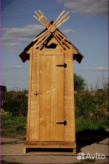 Дачный туалет с установкой ELE1001