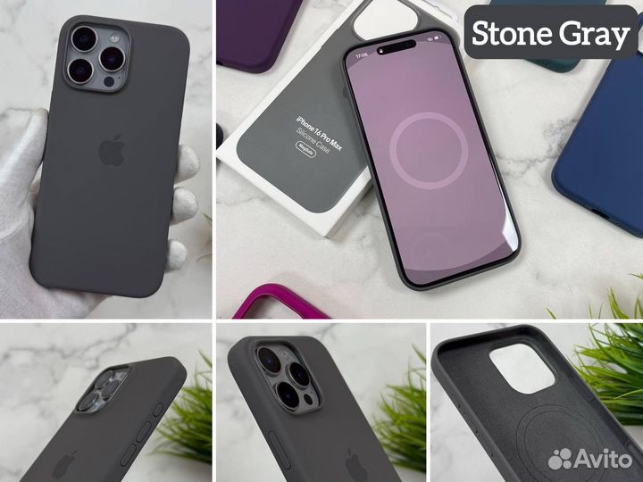 Чехол на iPhone 16 Pro Max силиконовый