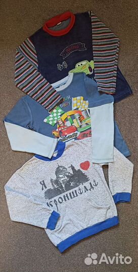 Вещи пакетом на мальчика 110 116+ цена за всё