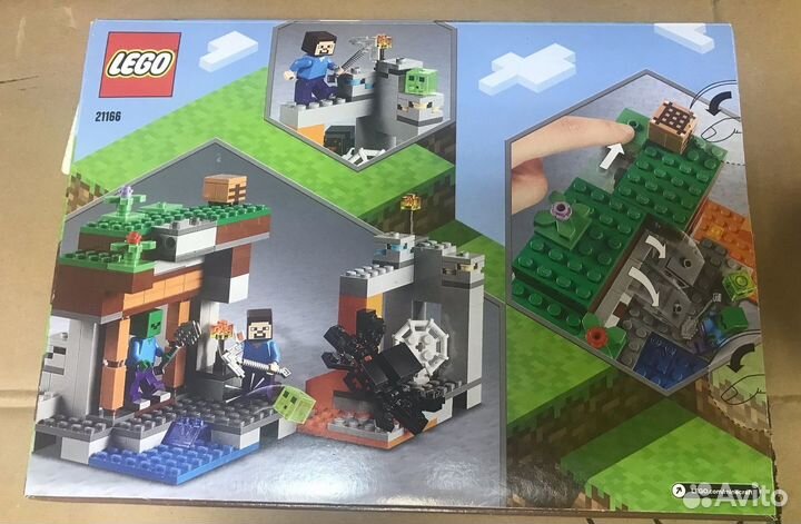Набор lego Minecraft 21166 Заброшенная шахта