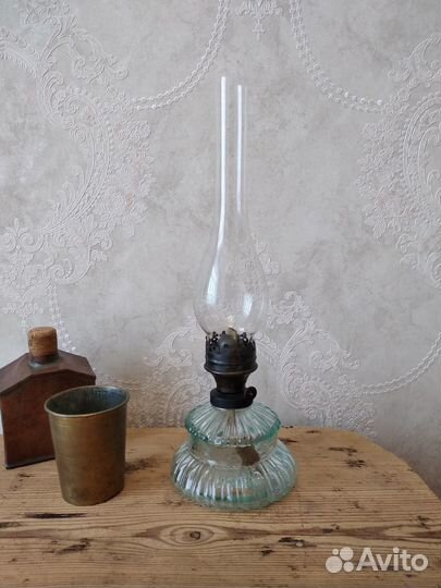 Стеклянные керосиновые лампы