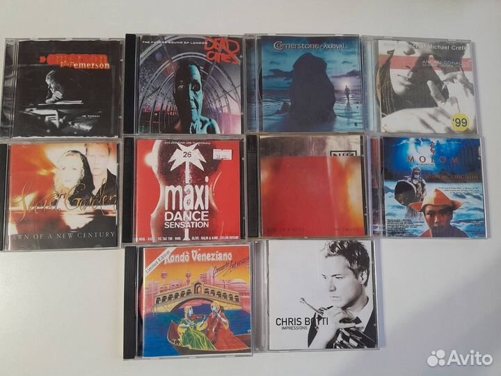 CD диски 80шт