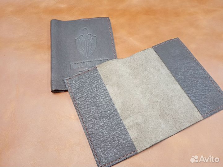 Обложка на паспорт натуральная кожа