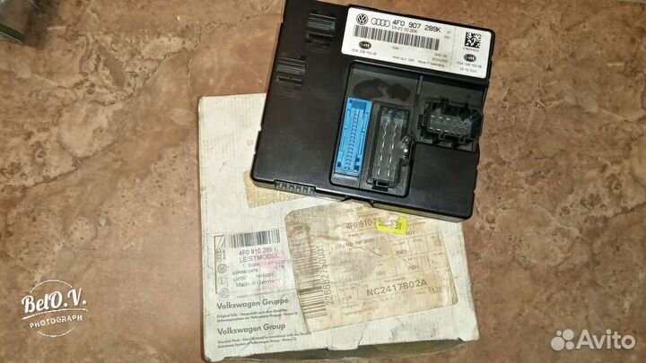 Блок комфорта Новый Ауди Audi A6 C6 Q7 4f0910289k