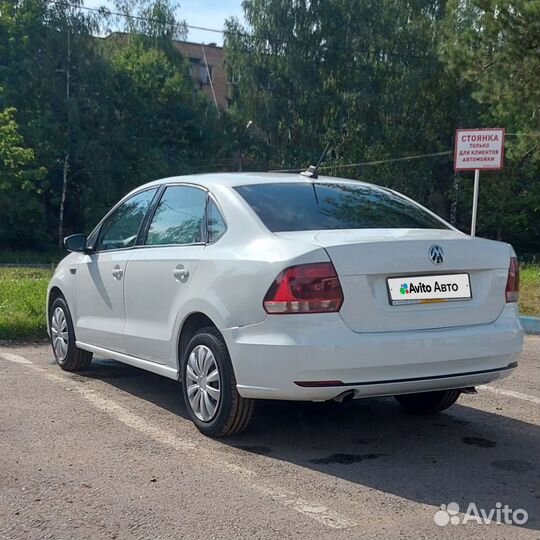 Volkswagen Polo 1.6 AT, 2019, 121 000 км