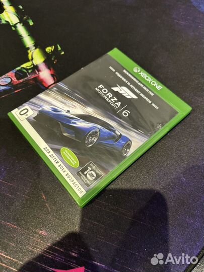 Диски на xbox one Forza Motosport6