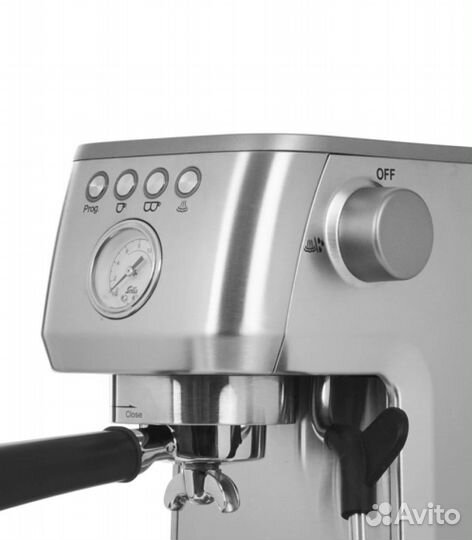 Кофеварка solis 1170, 1.7 л, серебристый