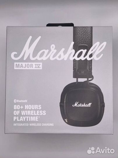 Оригинальные наушники Marshall Major IV черные