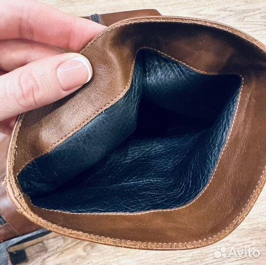 Сапоги кожаные Malo Италия