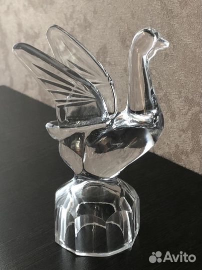 Статуэтка фигурка Гусь Хрустальный СССР