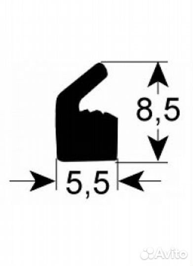 Уплотнитель Henkelman (2м)