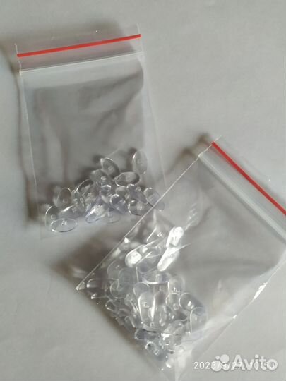 Носоупоры для очков 30 пар, 4 формы