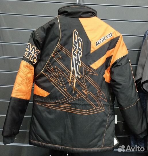 Куртка подростковая удлиненная Сно Про оранжевая