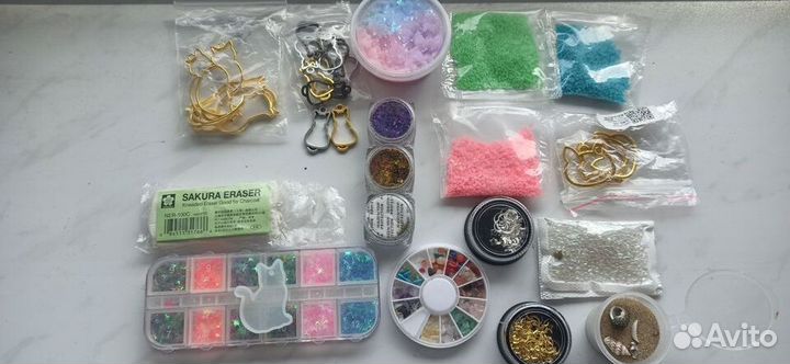 Набор д/творчества эпоксидной смолы сухоцветы